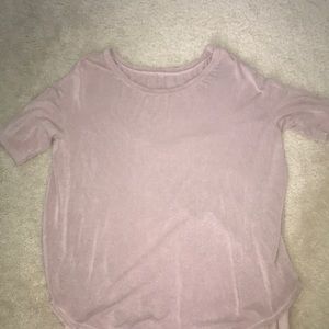 S American Eagle soft & sexy high-low shirt